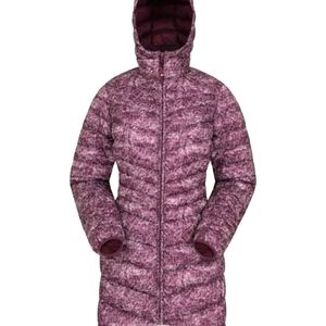 Burgundy Womens Water Resistant Jacket